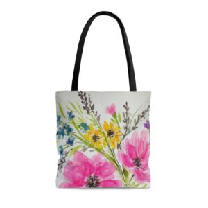 Spring Floral Tote Bag