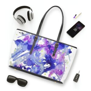 Blue Abstract Travel Bag