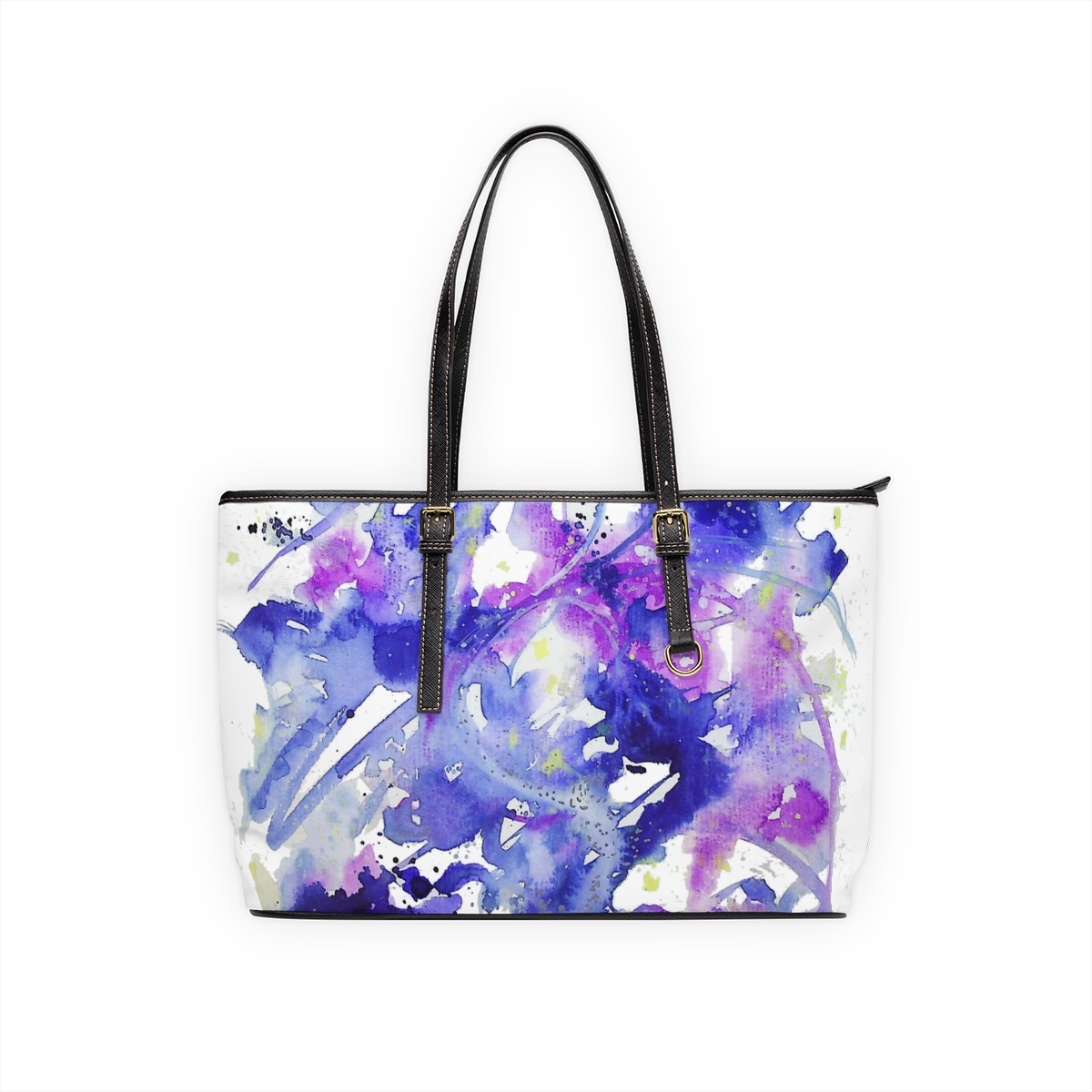 Blue Abstract Travel Bag - Image 2