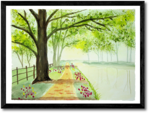 Path by a Stream