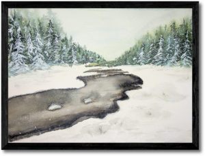 Snowy Stream
