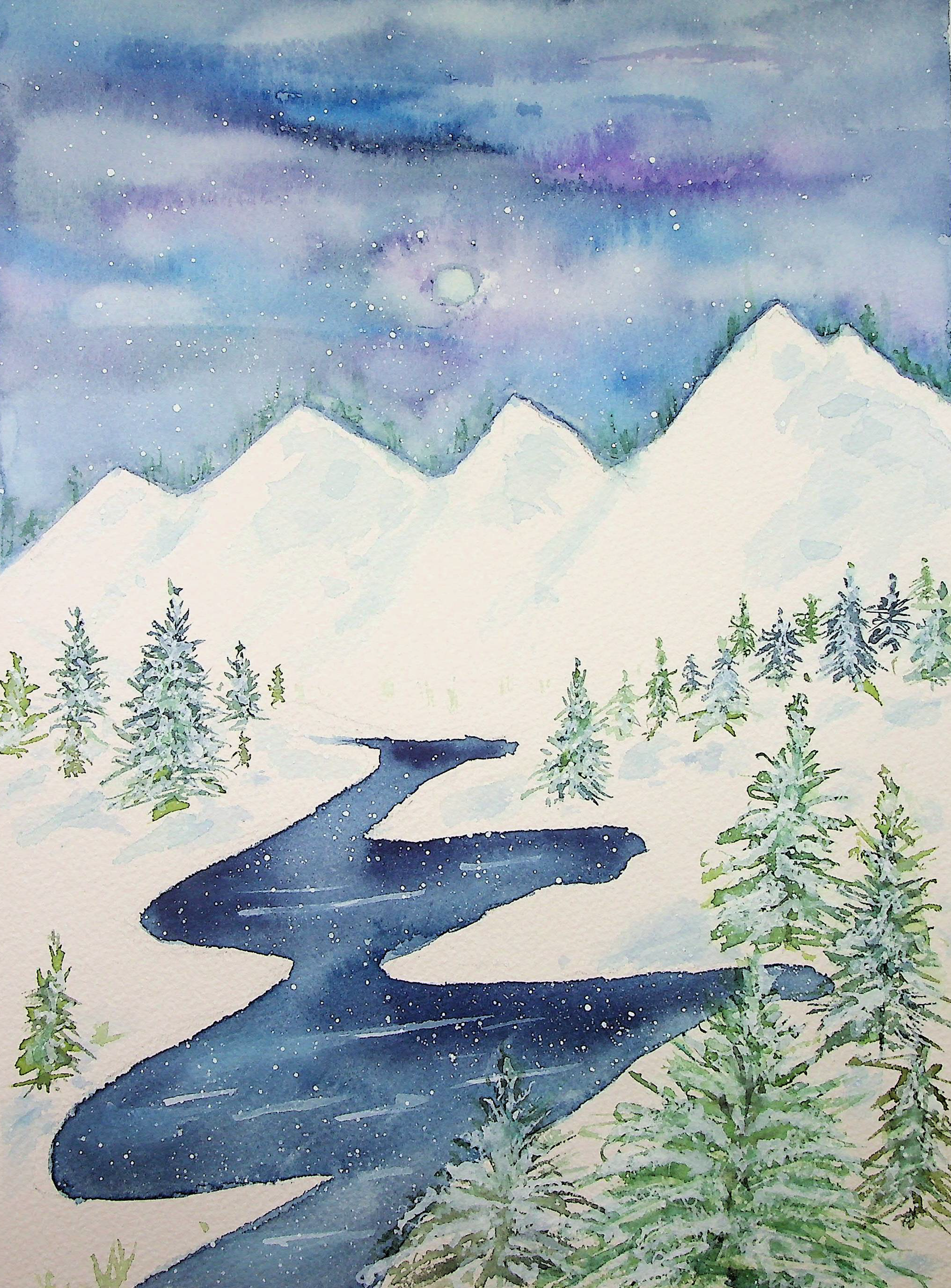 Winter Stream - Image 2