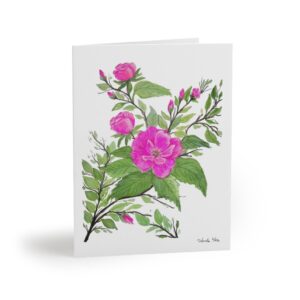 A Flower for My Mom Greeting Cards