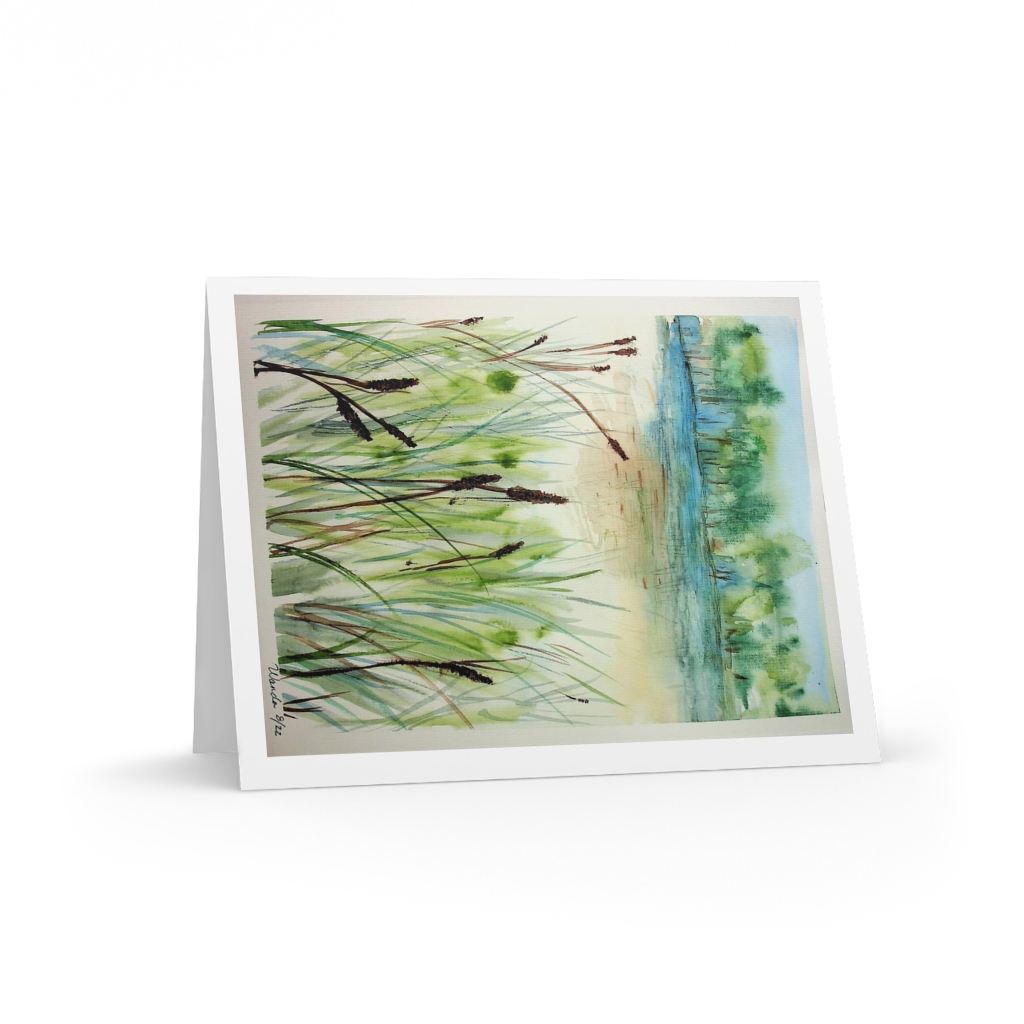 Cat Tail Marsh Greeting Cards - Image 4