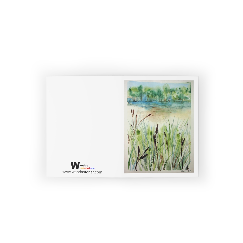 Cat Tail Marsh Greeting Cards - Image 6
