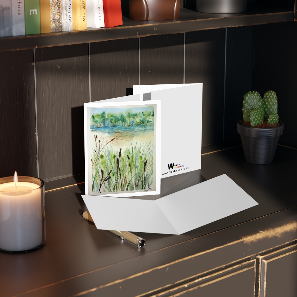 Cat Tail Marsh Greeting Cards - Image 7