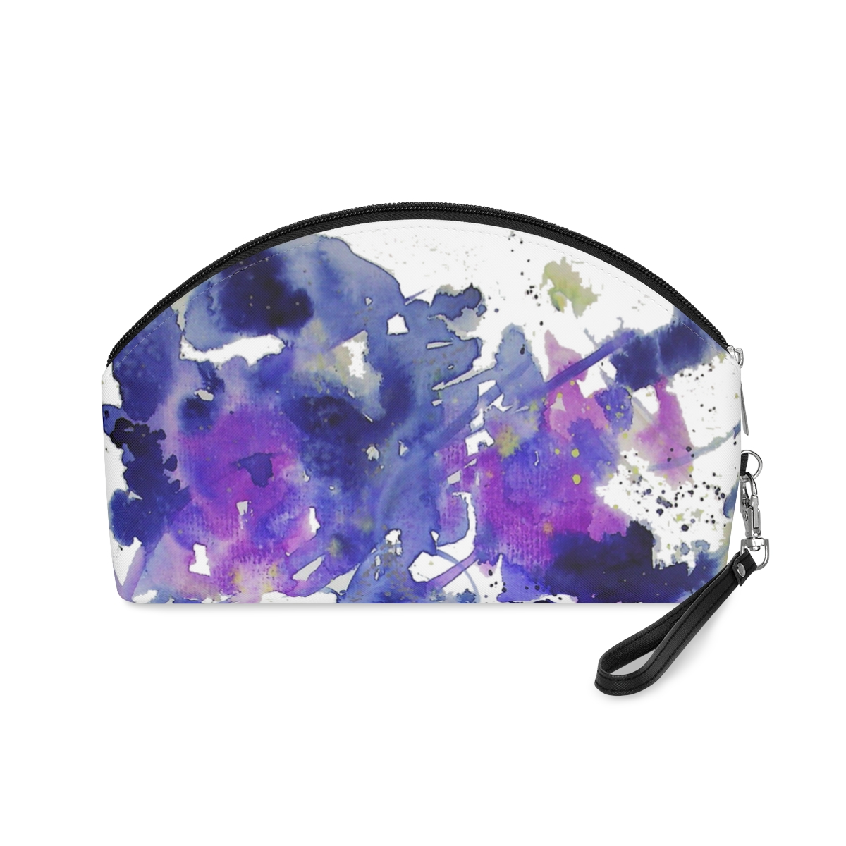 Blue Abstract Makeup Bag - Image 2