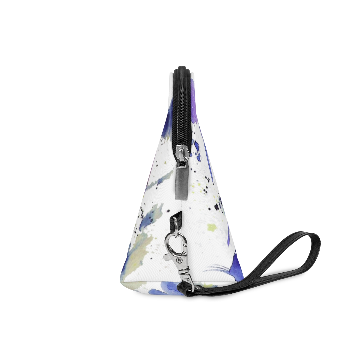 Blue Abstract Makeup Bag - Image 3