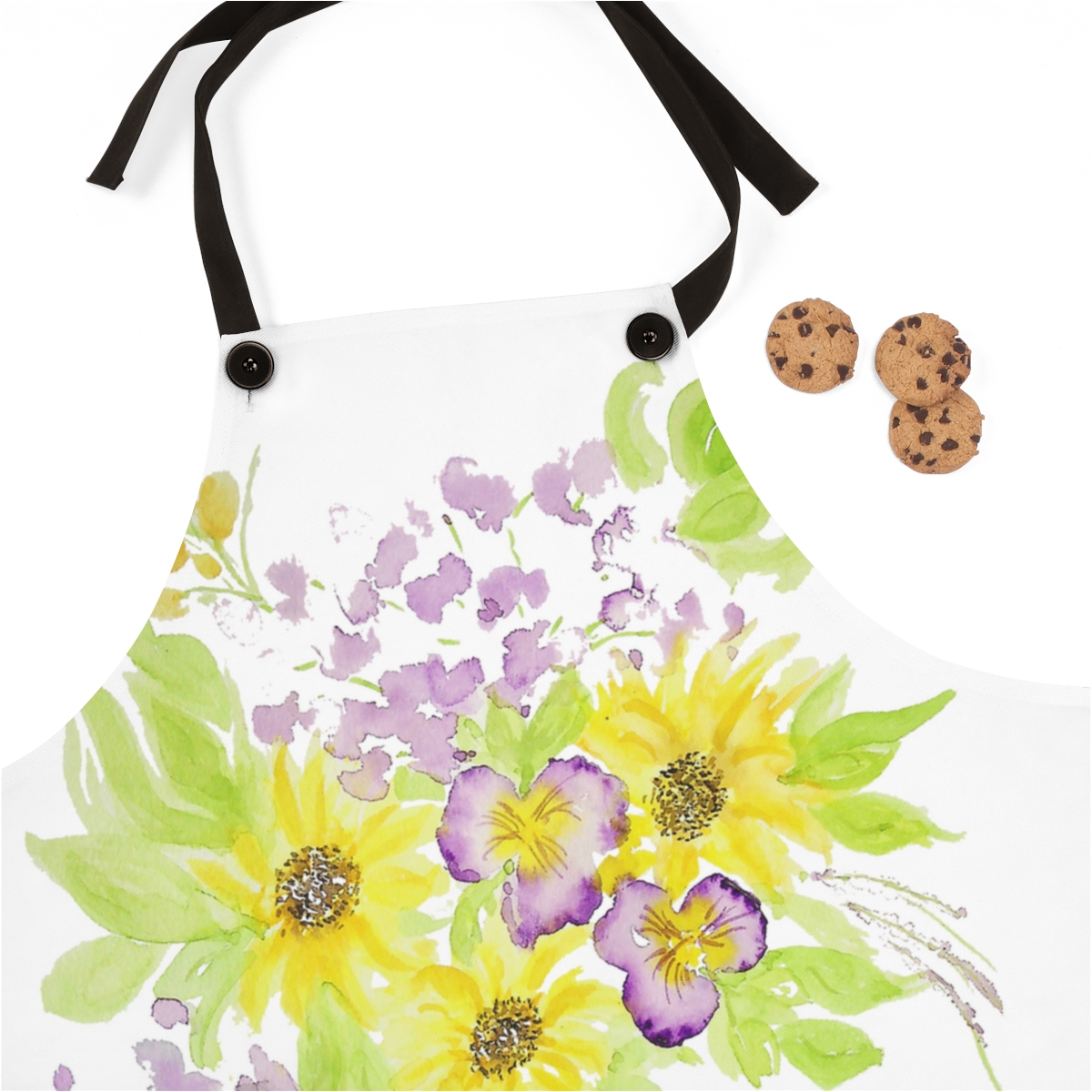 Happy Flowers Apron - Image 3