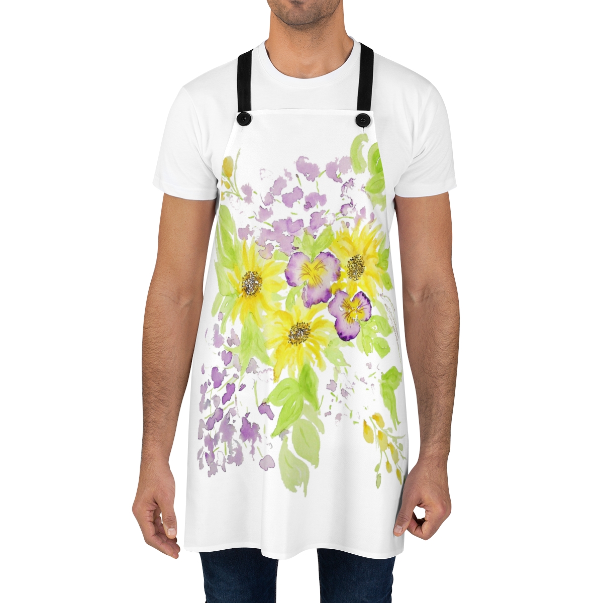 Happy Flowers Apron - Image 4