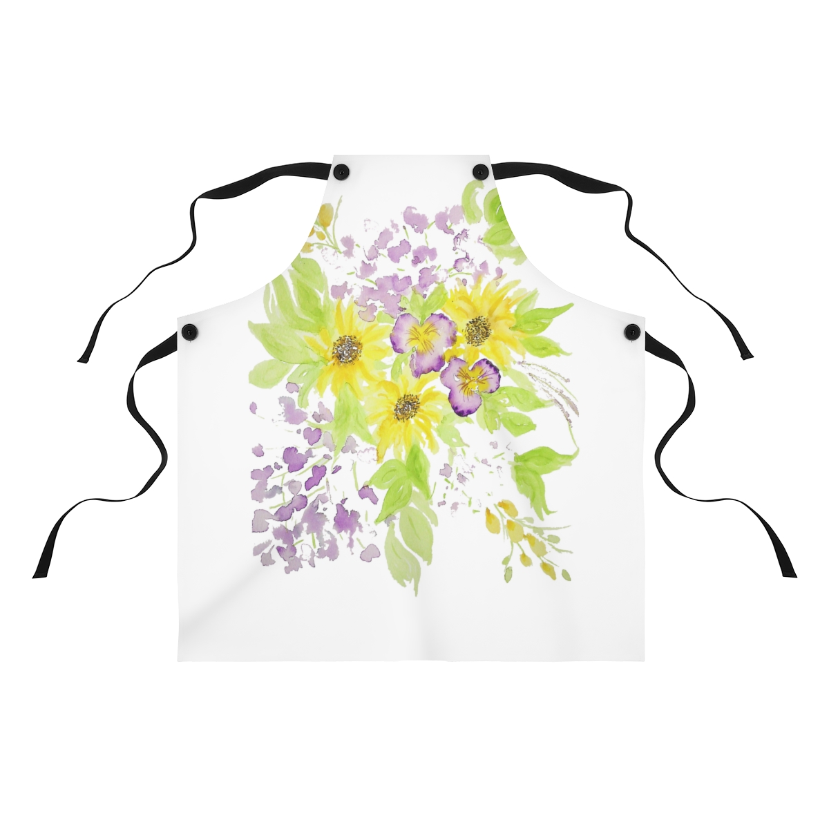 Happy Flowers Apron - Image 2