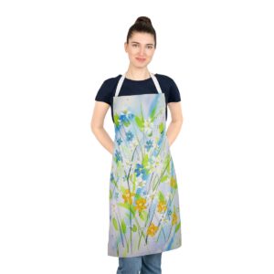 Spring Flowers Gardening Apron