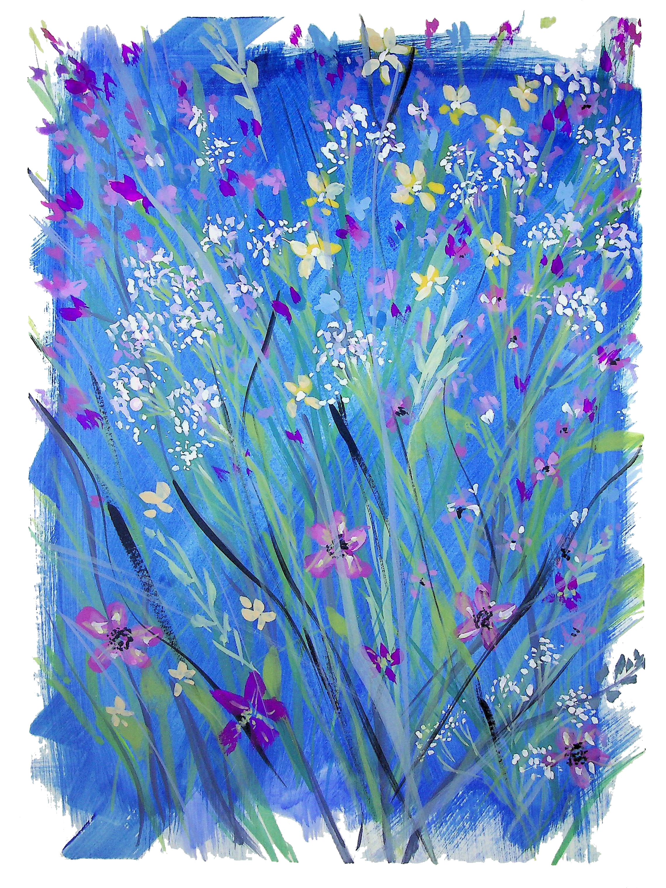 Blue Wildflowers - Image 2