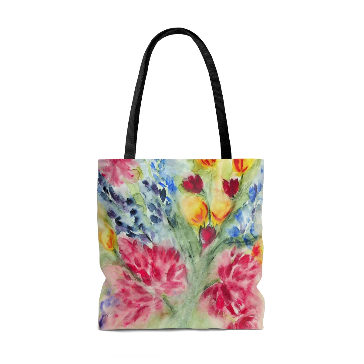 Abstract Floral Wash Tote Bag - Image 10