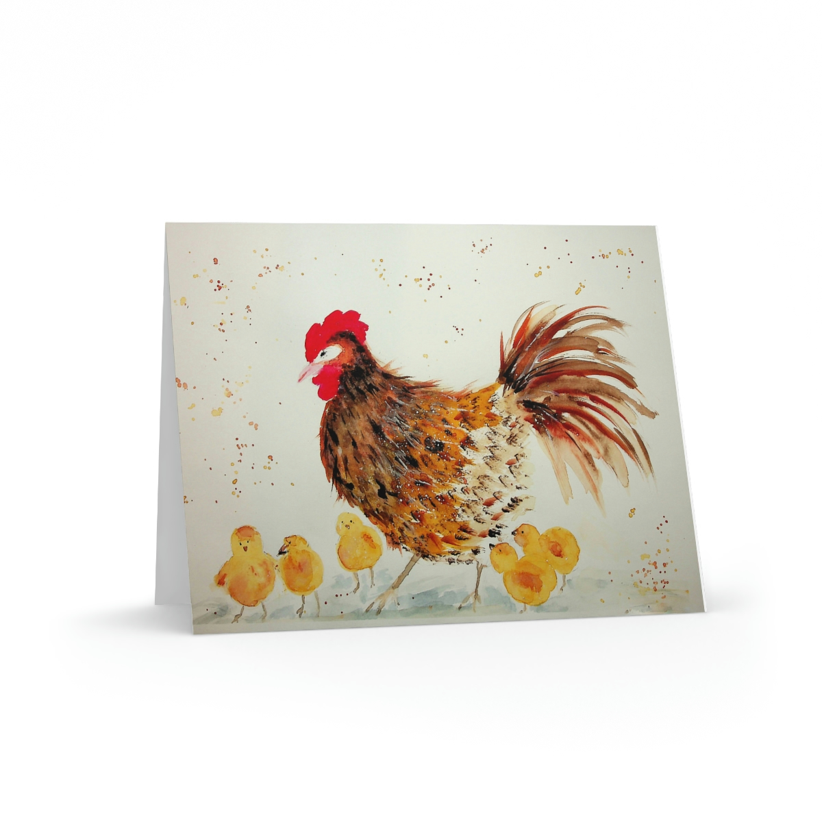 Mother Hen and Chicks Greeting Cards - Image 17