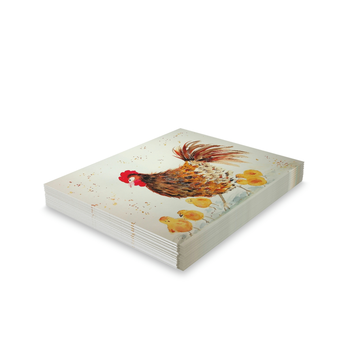 Mother Hen and Chicks Greeting Cards - Image 19