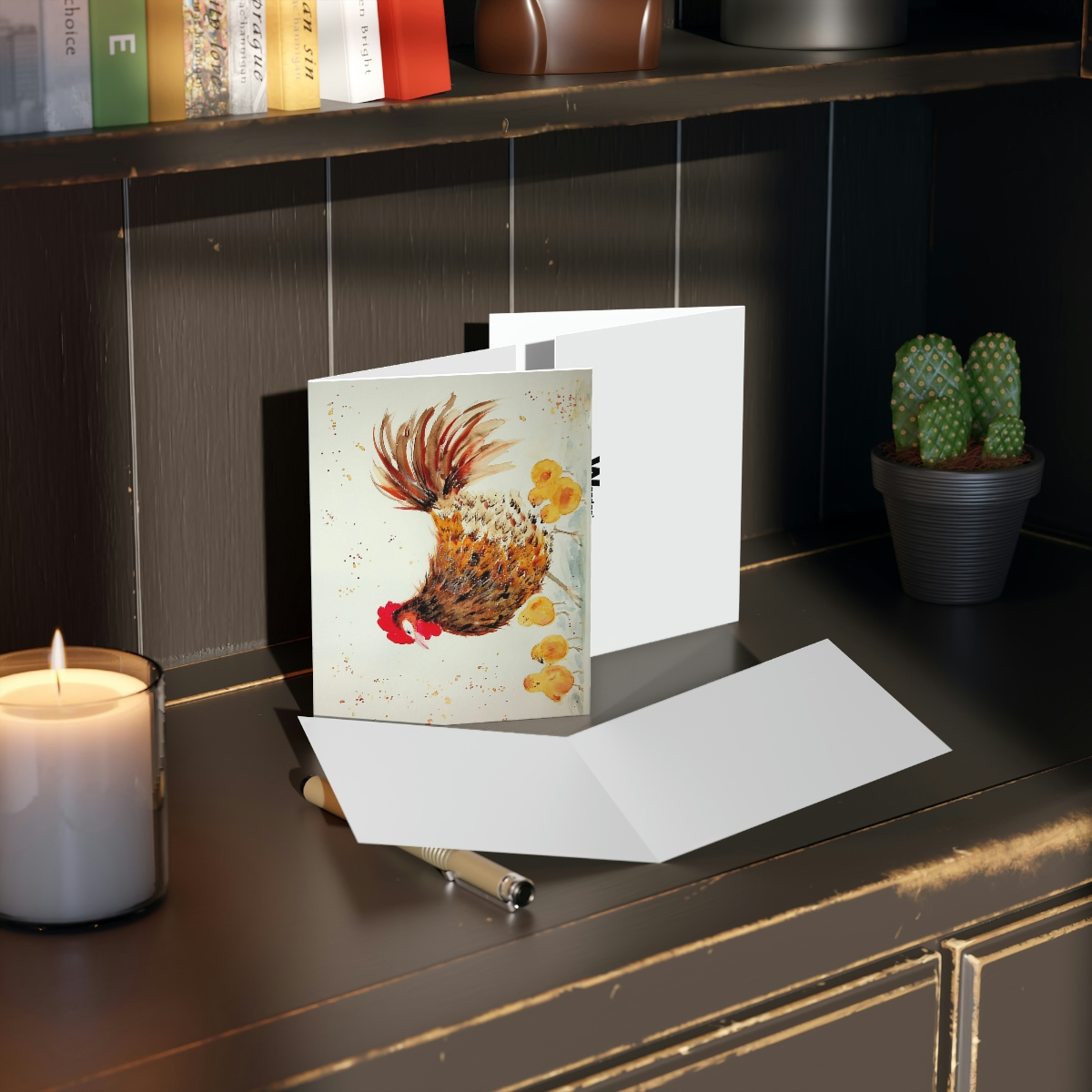 Mother Hen and Chicks Greeting Cards - Image 23