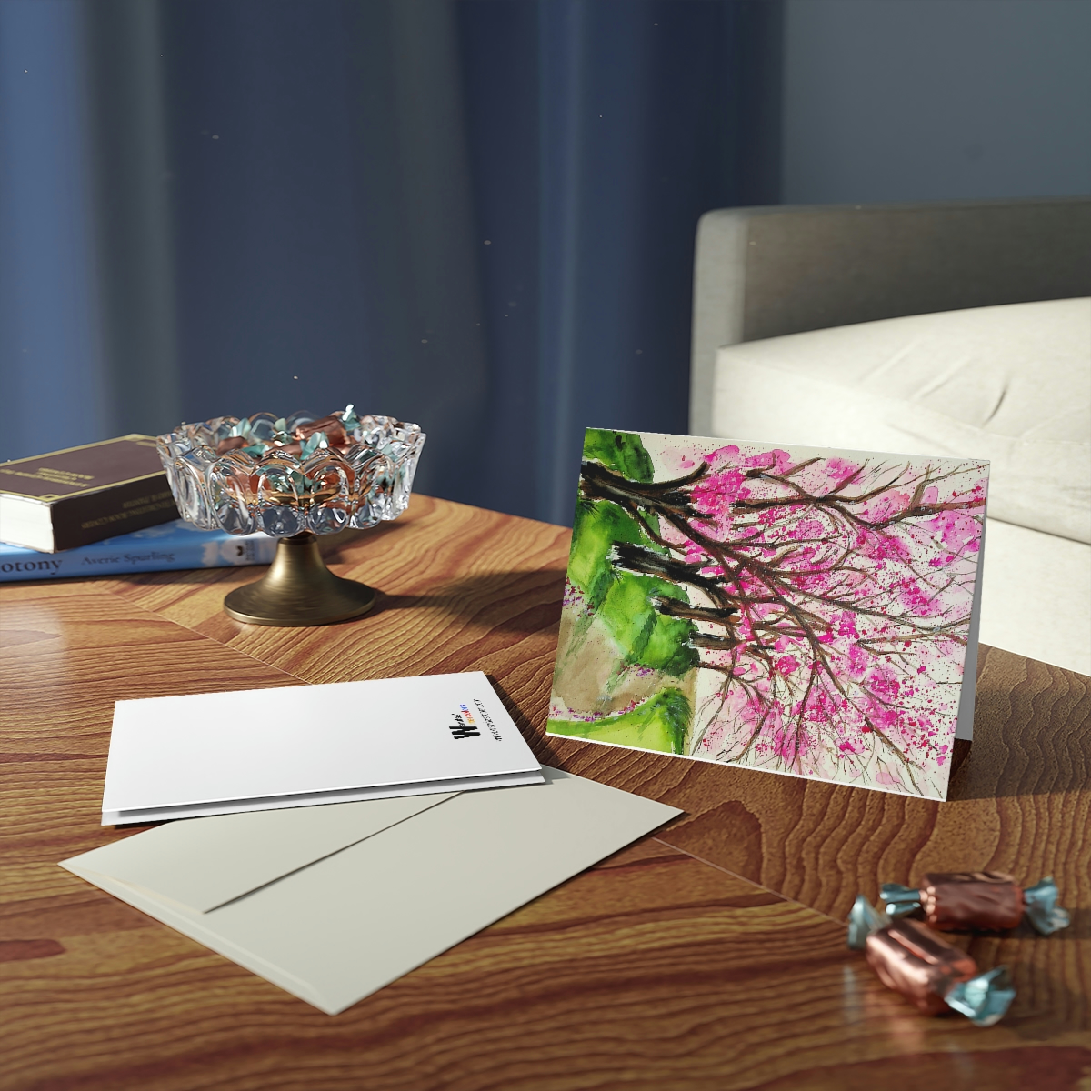 Cherry Blossom Greeting Cards - Image 8