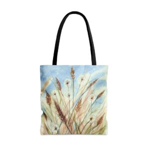 Dandelions and Wild Grass Tote Bag