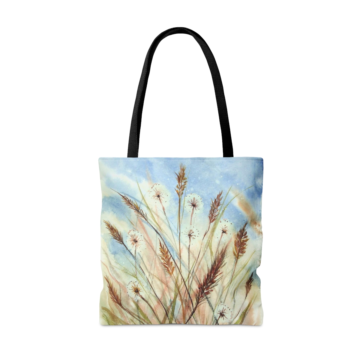 Dandelions and Wild Grass Tote Bag - Image 2