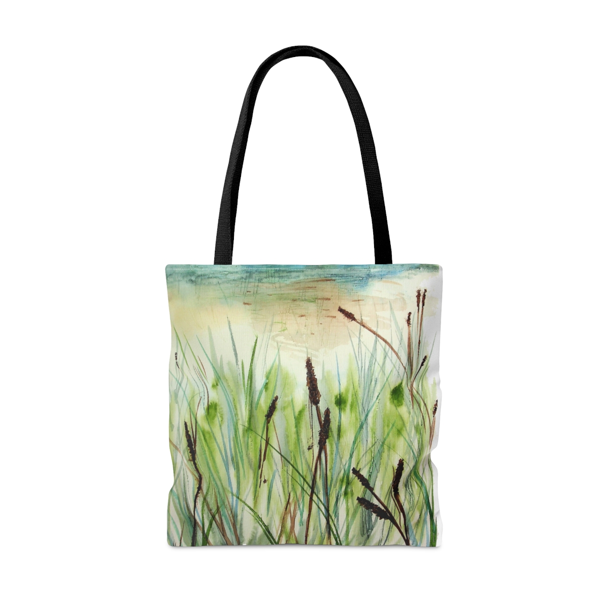 Cat Tail Marsh Tote Bag - Image 2
