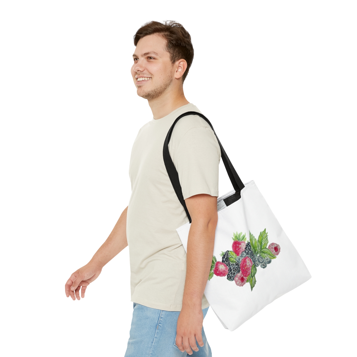 Mixed Berries Tote Bag - Image 3