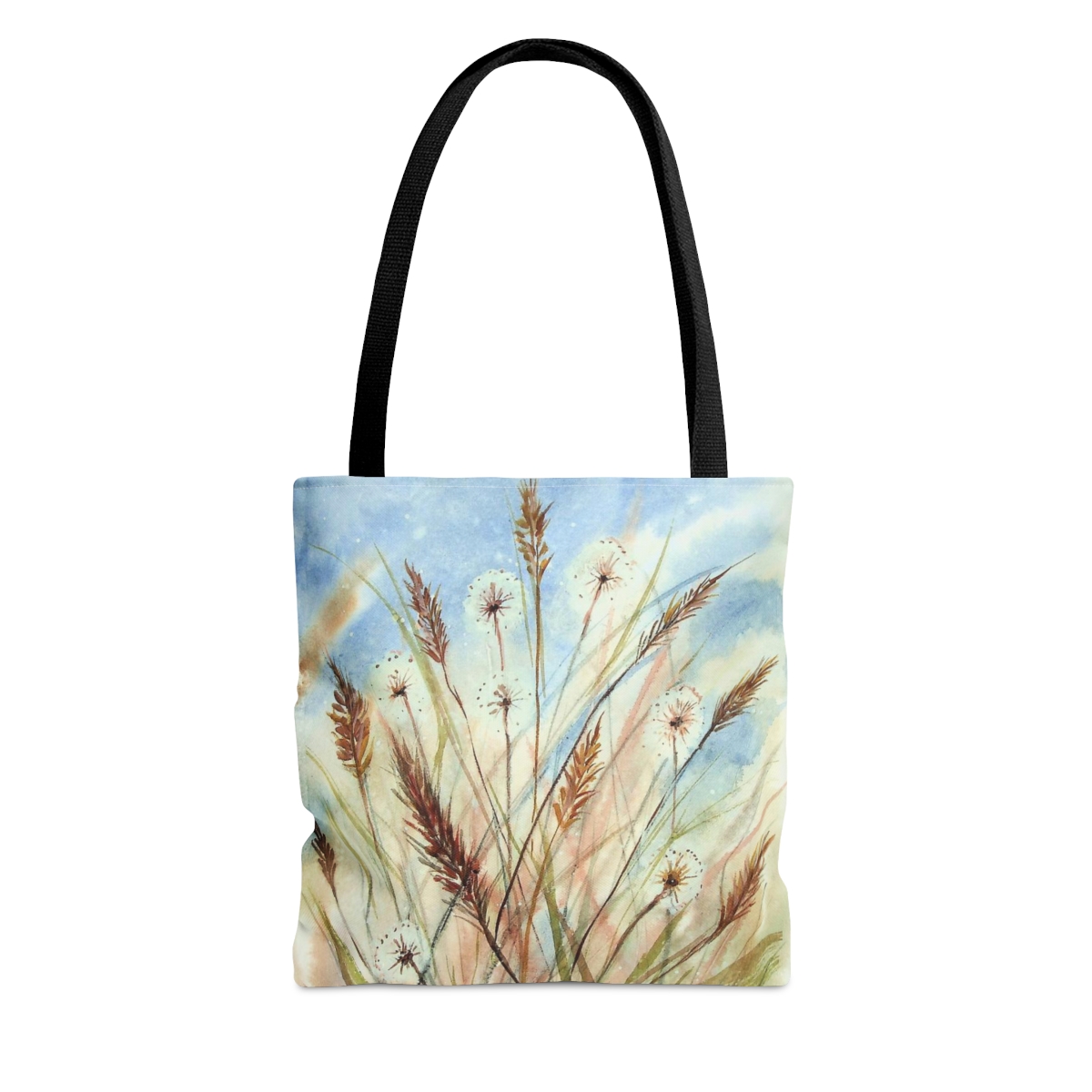 Dandelions and Wild Grass Tote Bag - Image 5