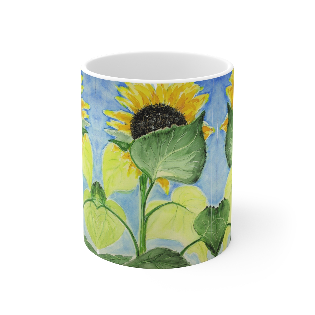 Keep Your Face to the Sun Ceramic Mug 11oz - Image 2