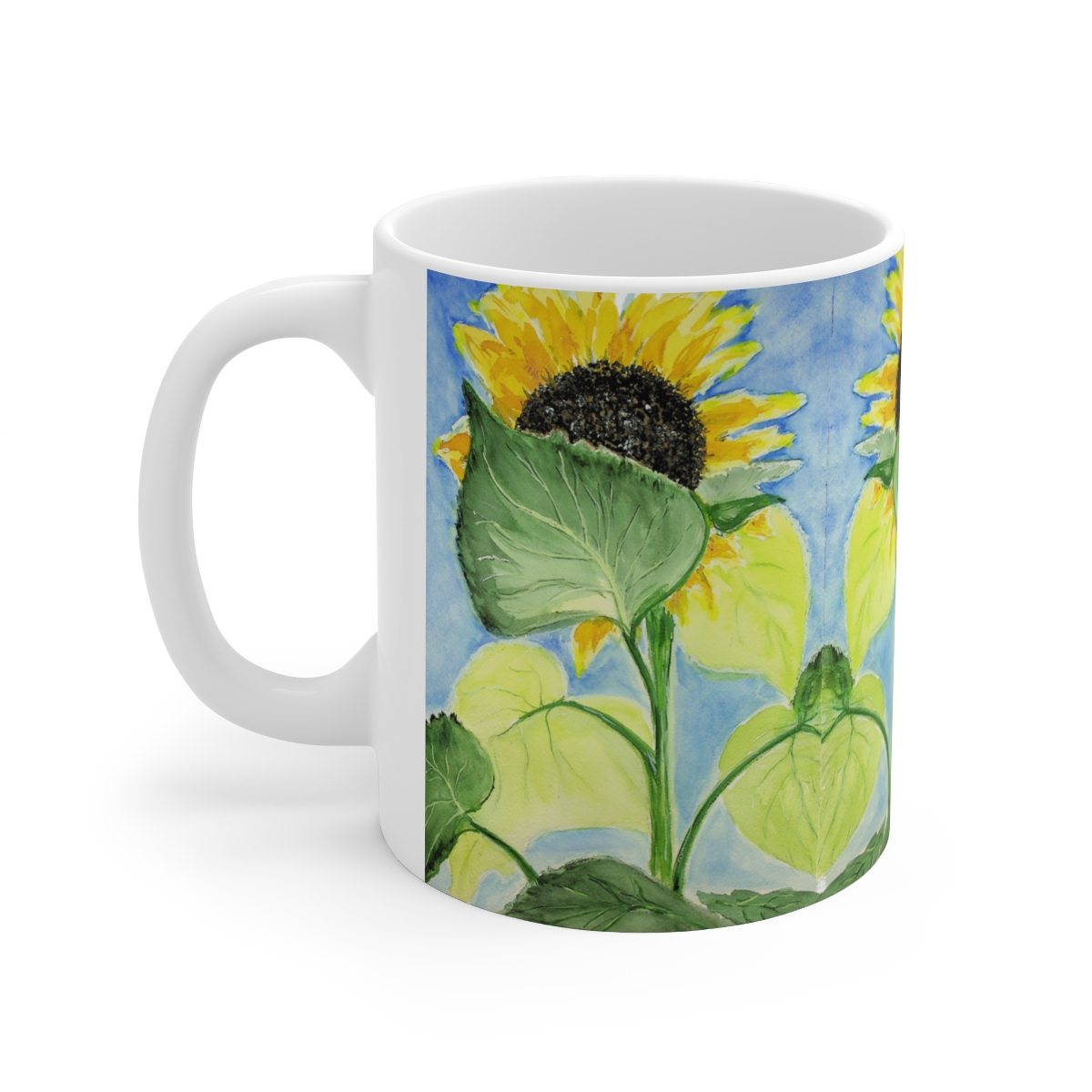 Keep Your Face to the Sun Ceramic Mug 11oz - Image 3