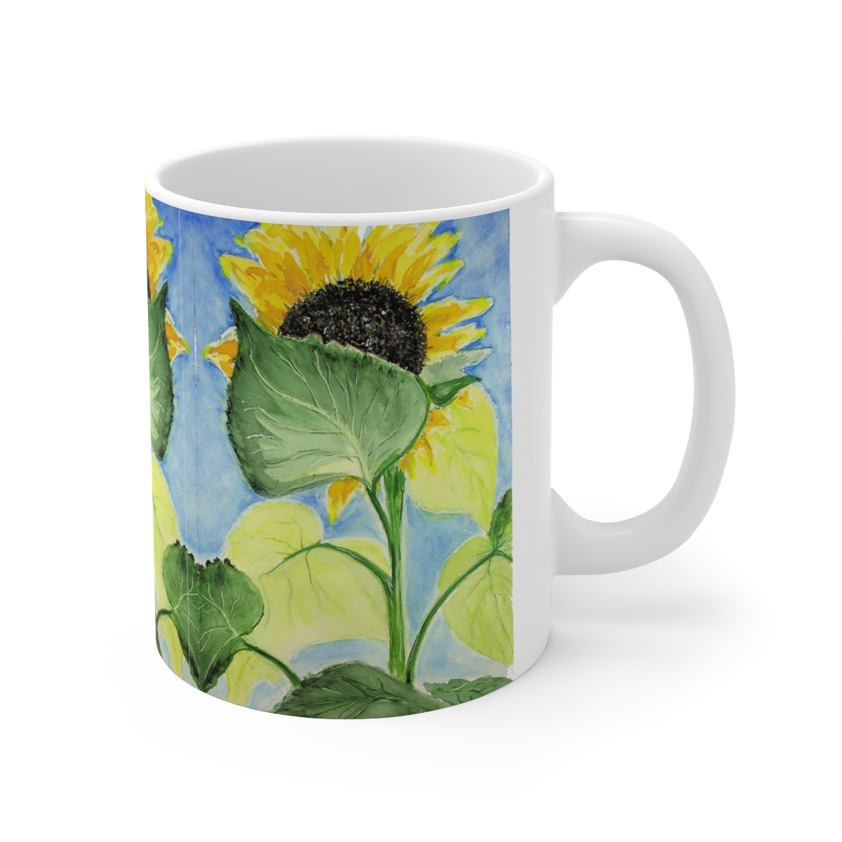 Keep Your Face to the Sun Ceramic Mug 11oz - Image 4