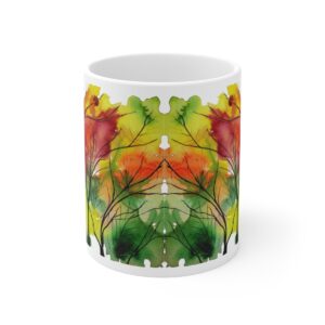 Is It Leaves or Are They Trees Ceramic Mug 11oz