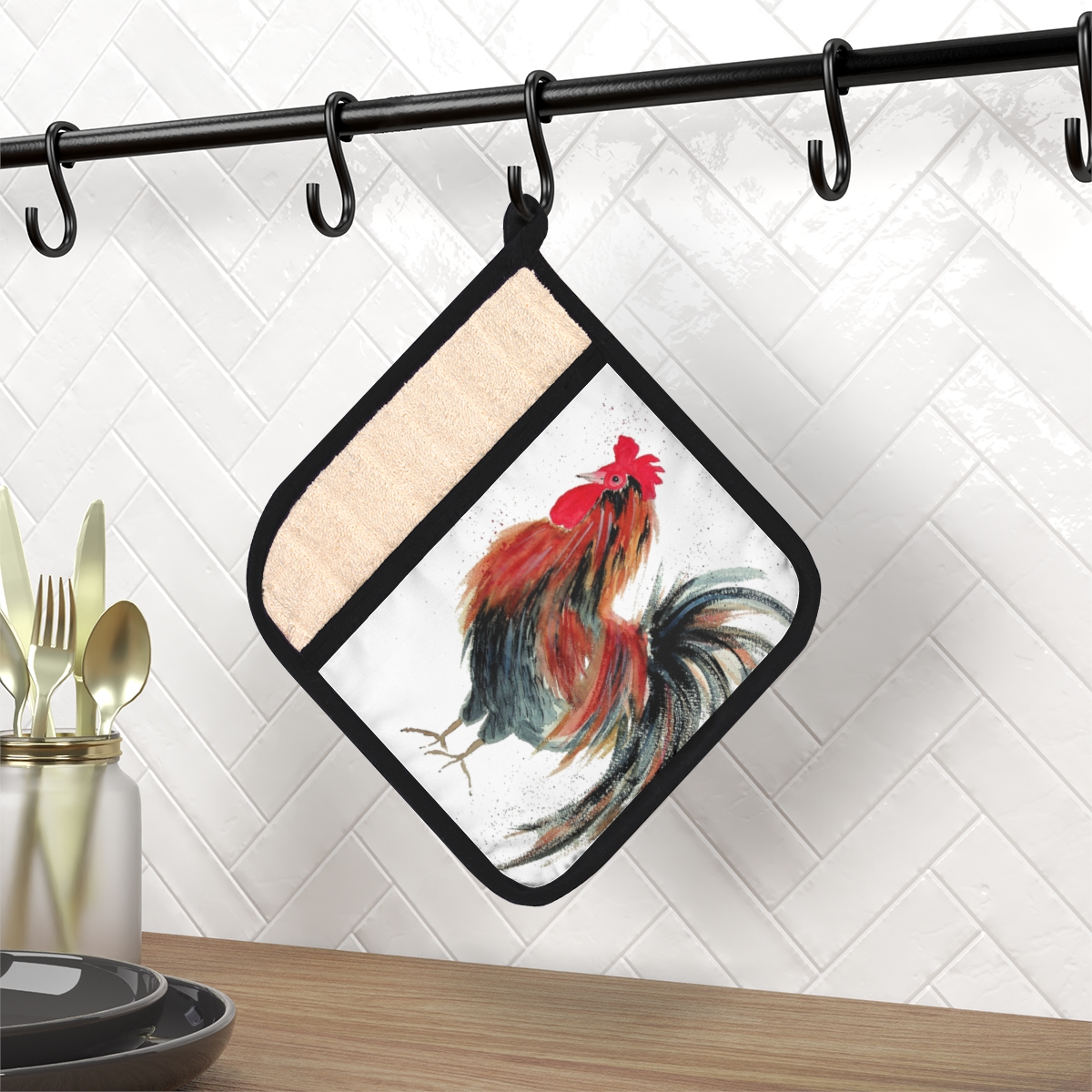 Henry the Rooster Potholder - Image 4