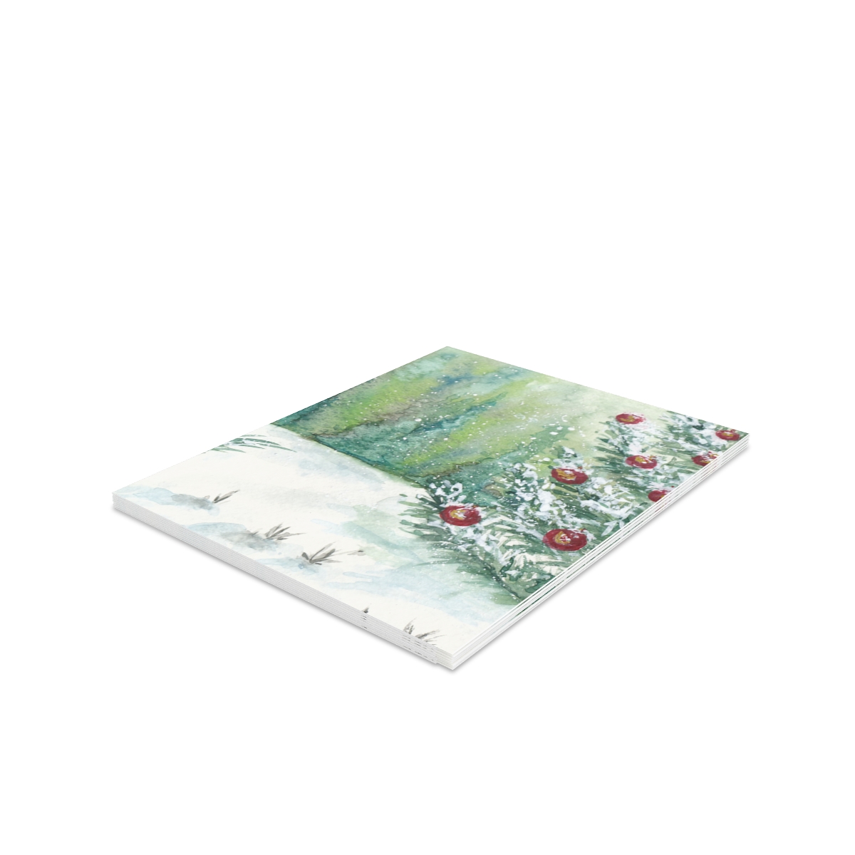 Christmas Tree in the Snowy Forest - Image 2