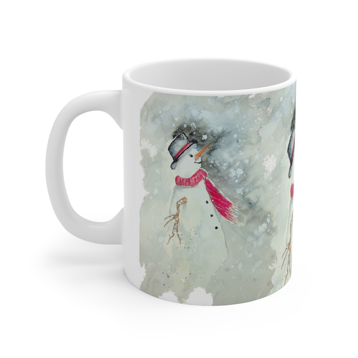 Snowmen Coffee Cup - Image 2