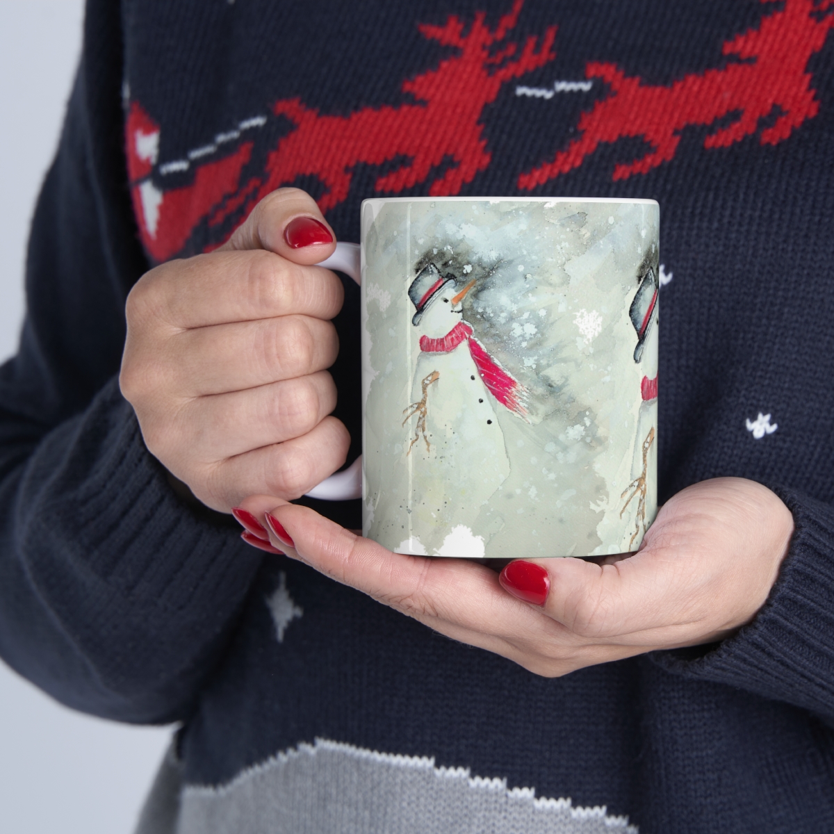 Snowmen Coffee Cup - Image 11