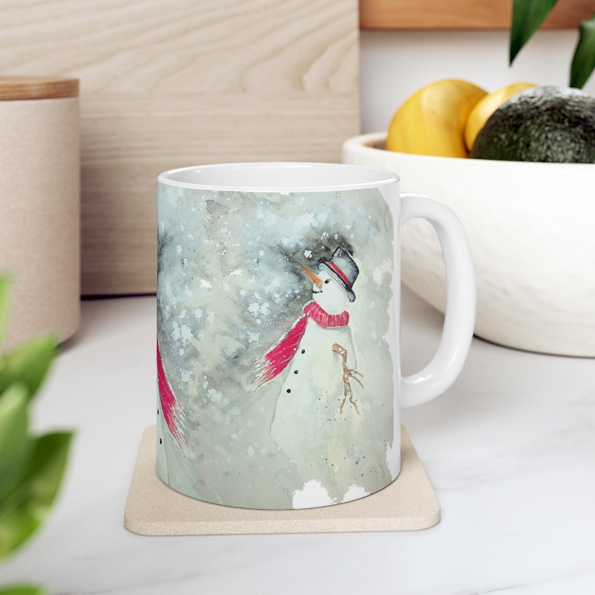 Snowmen Coffee Cup - Image 7