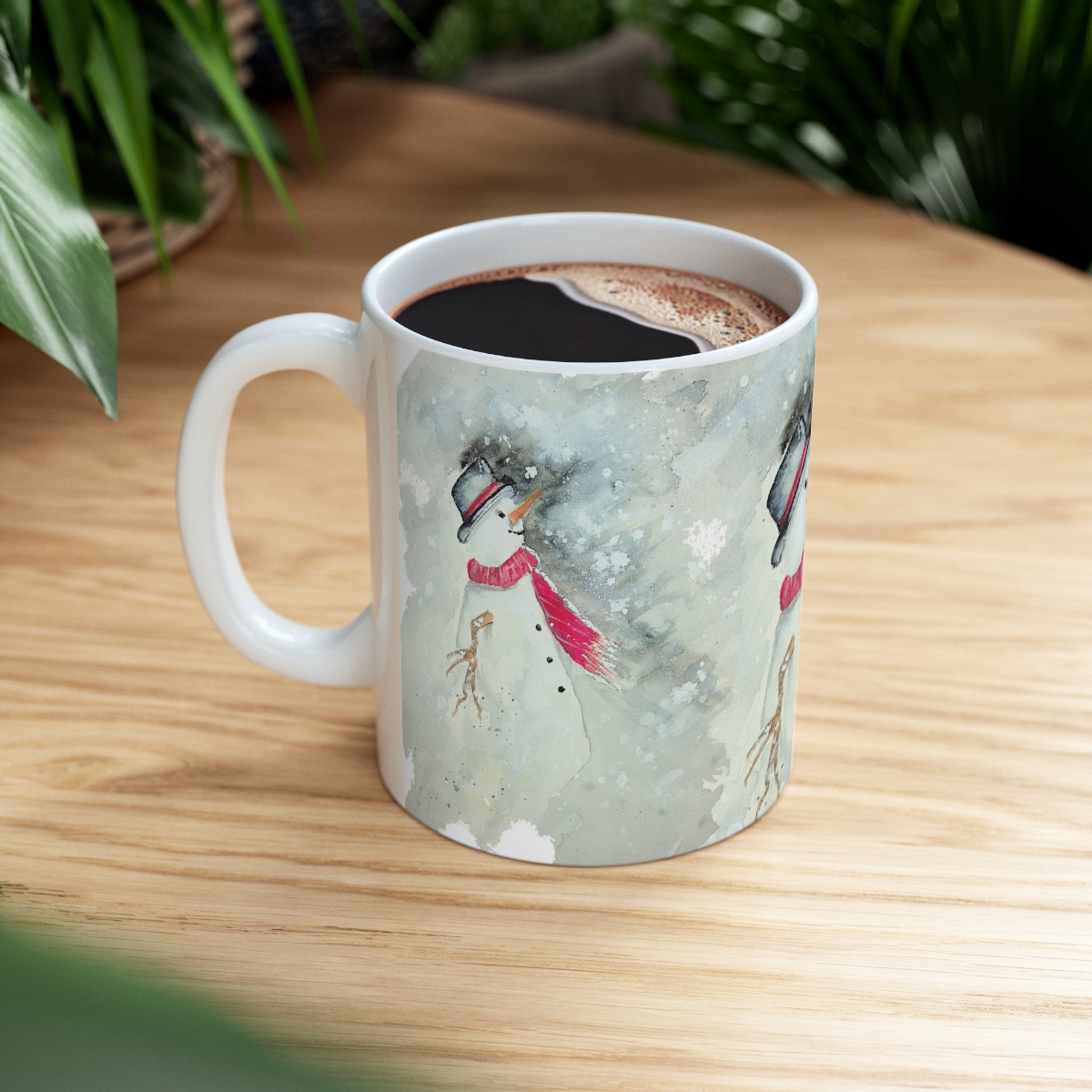 Snowmen Coffee Cup - Image 8