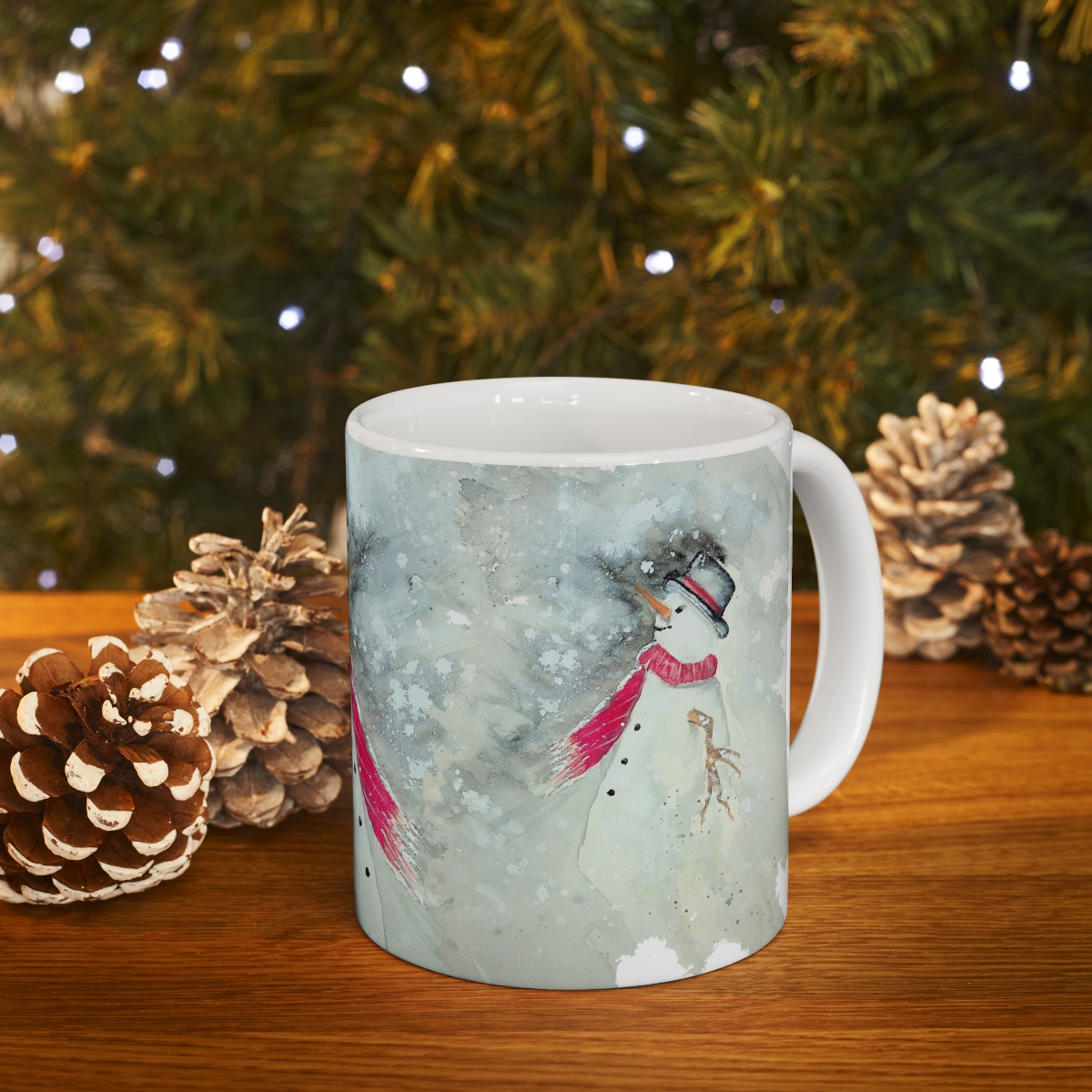 Snowmen Coffee Cup - Image 9