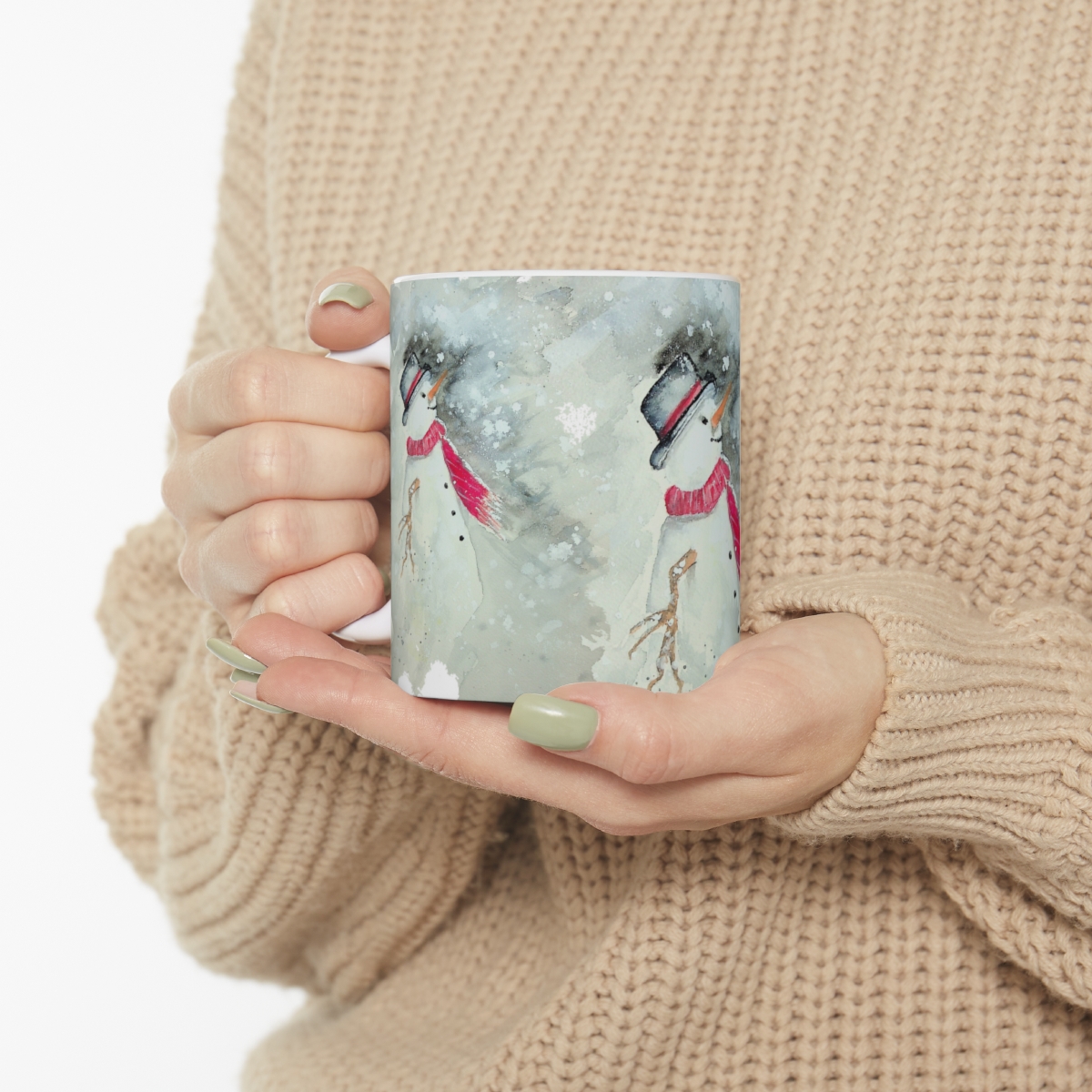 Snowmen Coffee Cup - Image 10