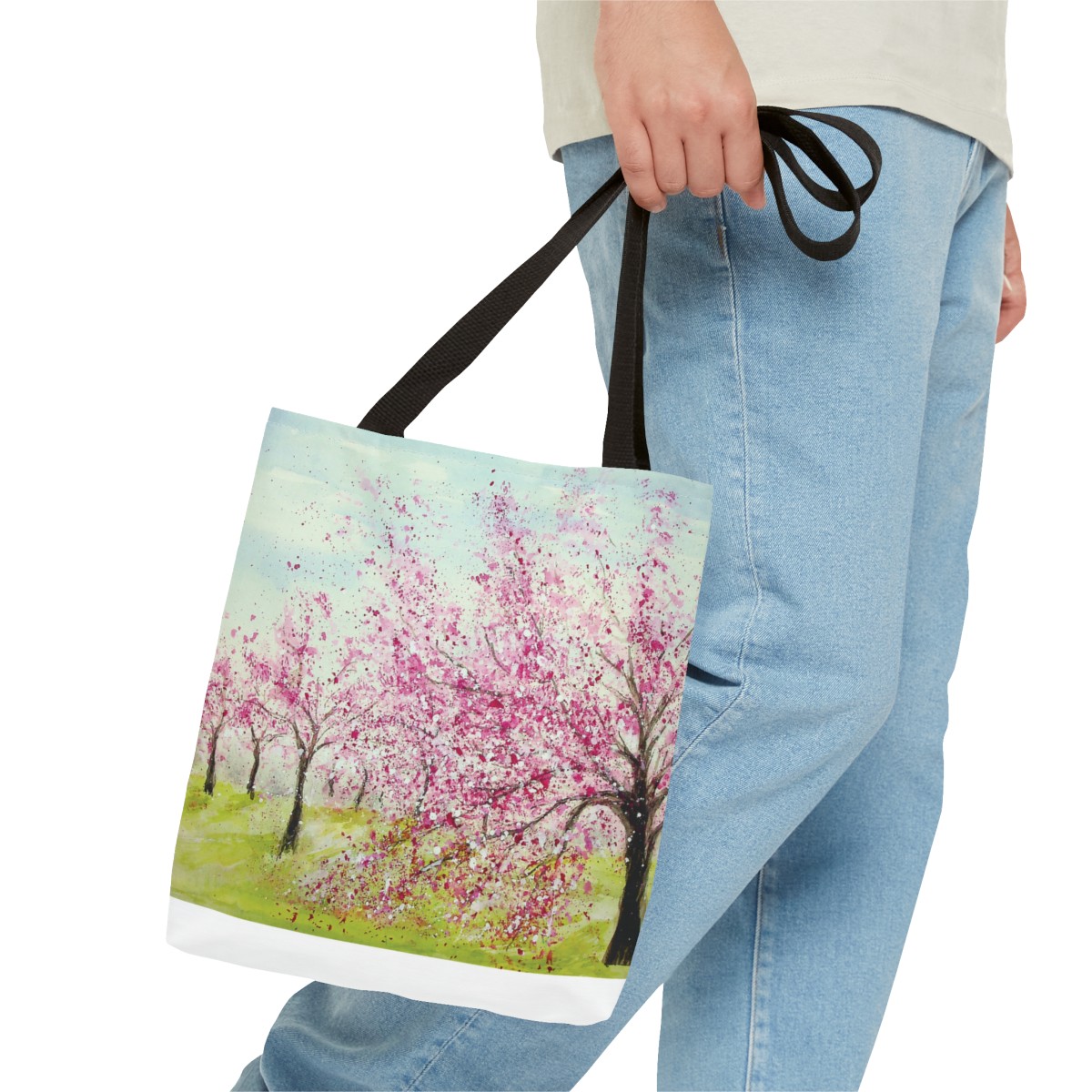 Cherry Blossom Orchard Tote - Image 7