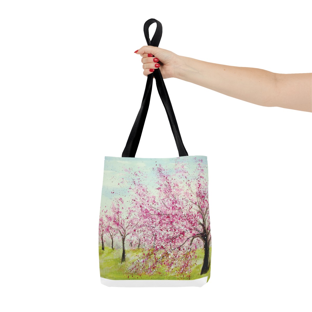 Cherry Blossom Orchard Tote - Image 8