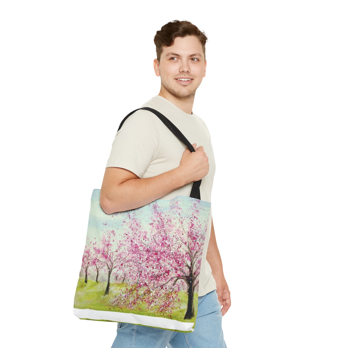 Cherry Blossom Orchard Tote - Image 15