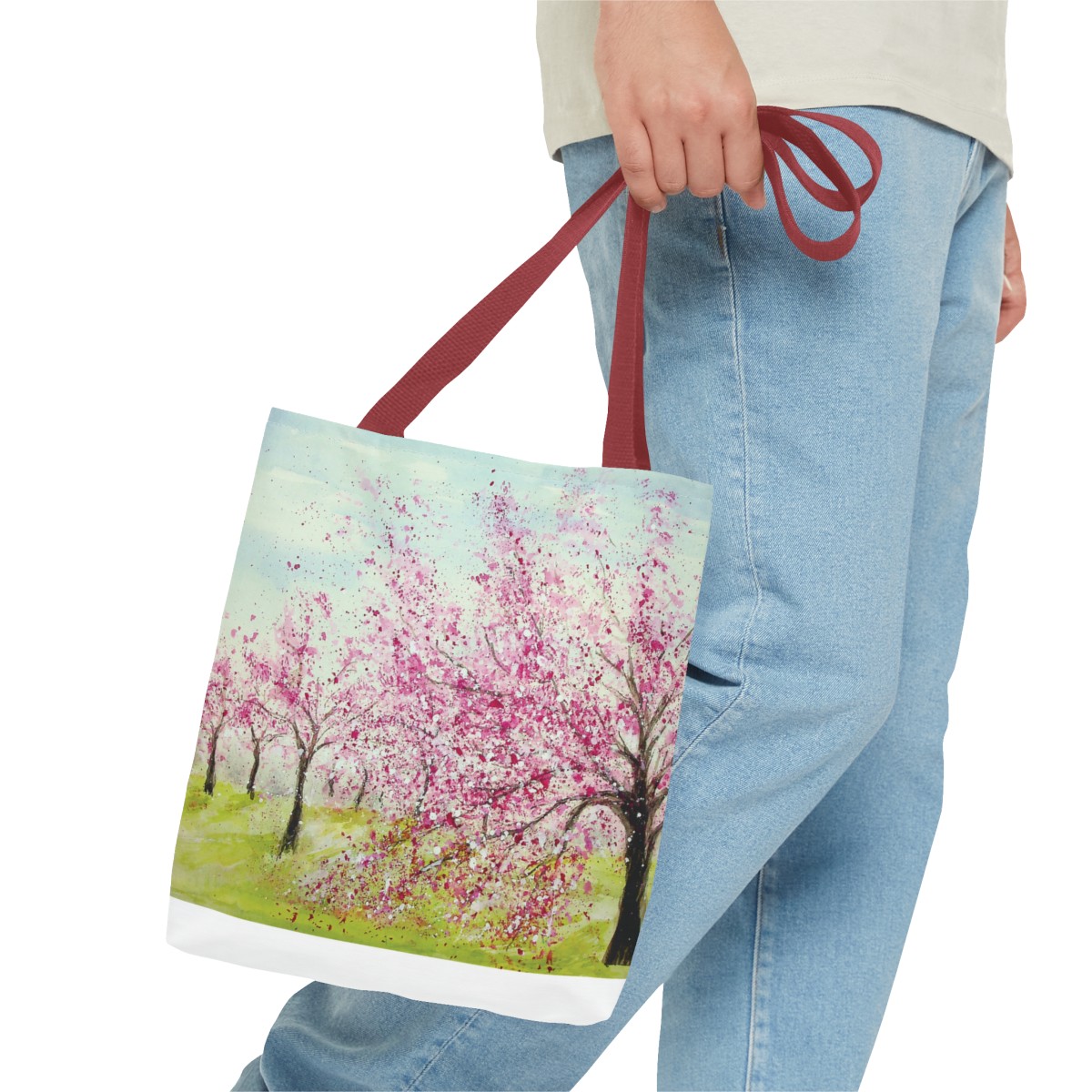 Cherry Blossom Orchard Tote - Image 19