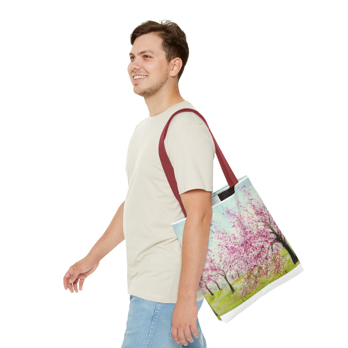 Cherry Blossom Orchard Tote - Image 23