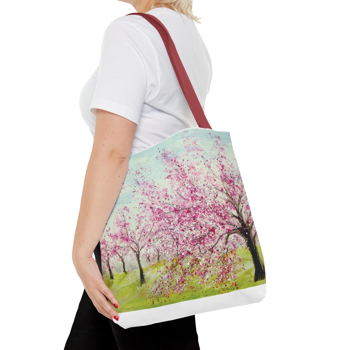 Cherry Blossom Orchard Tote - Image 24