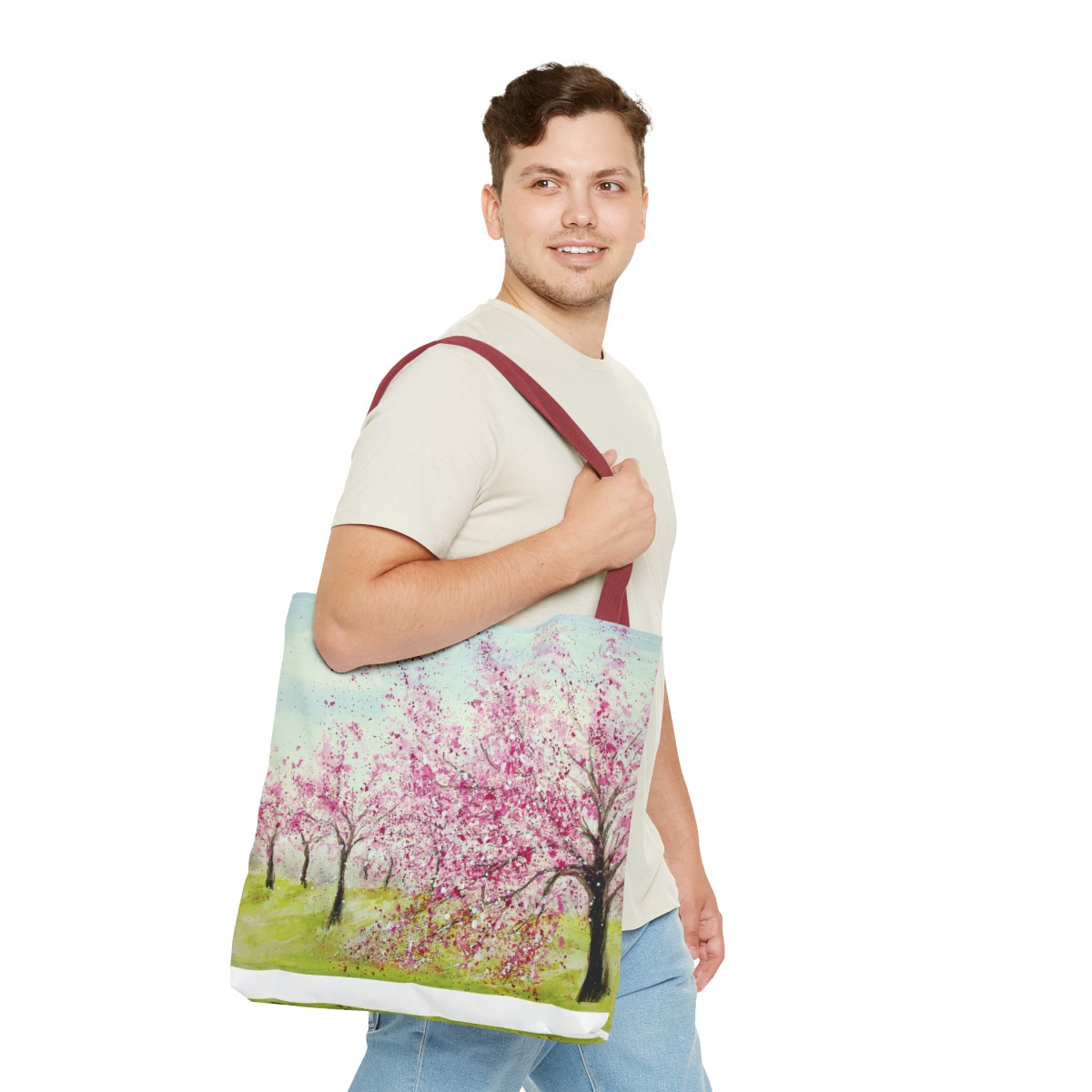 Cherry Blossom Orchard Tote - Image 27