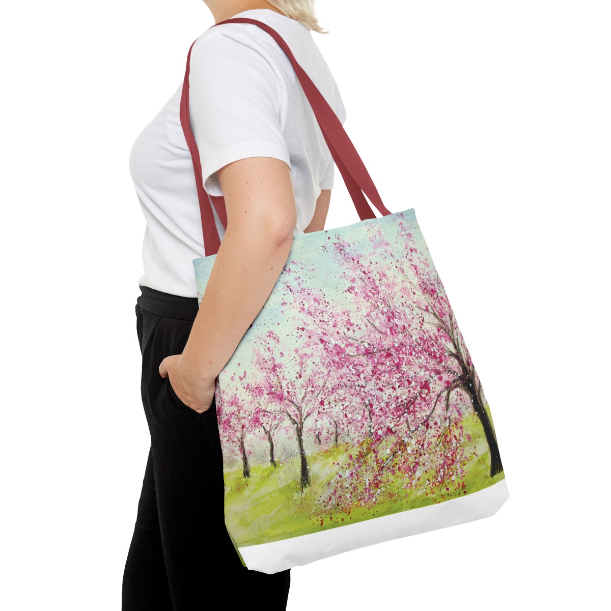 Cherry Blossom Orchard Tote - Image 28