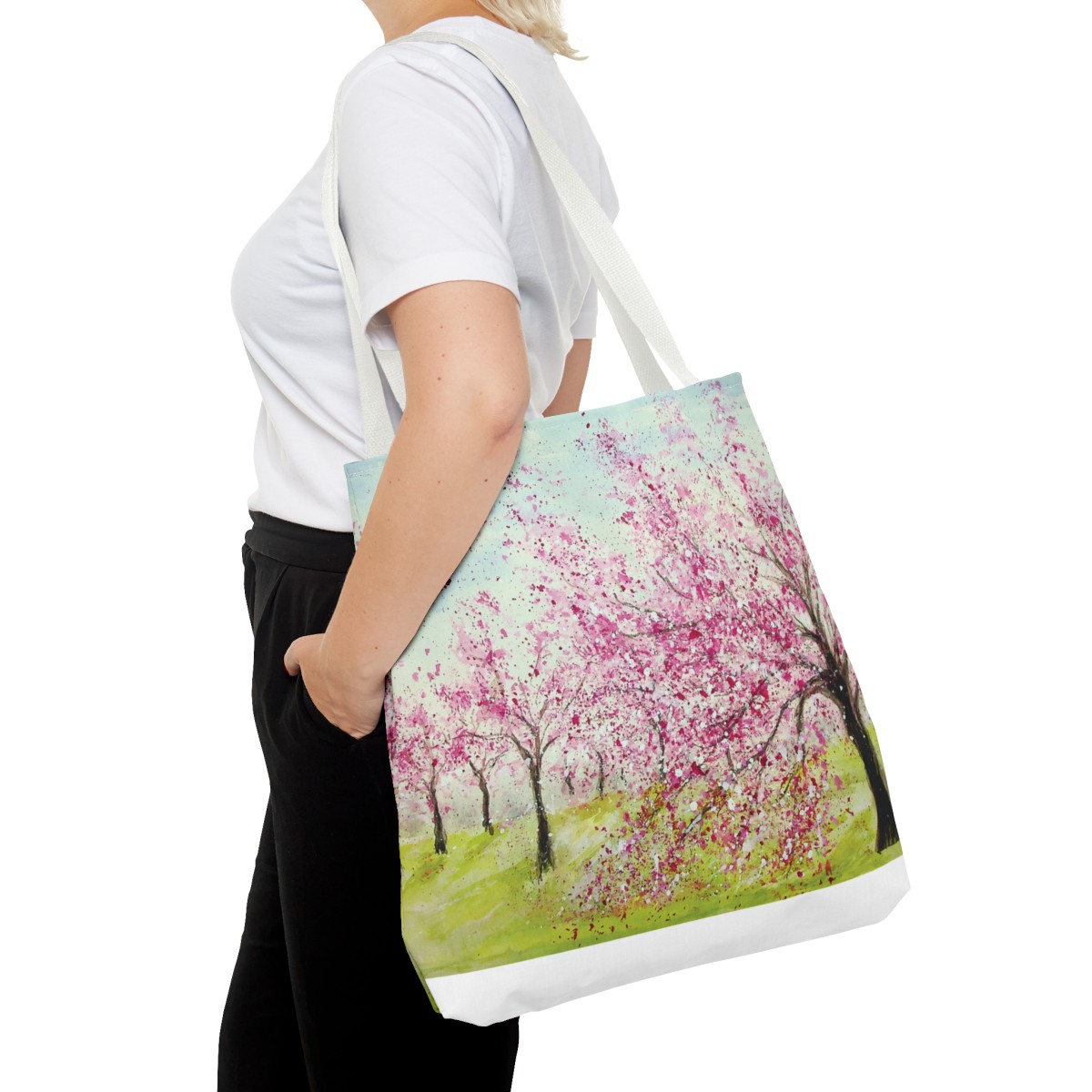 Cherry Blossom Orchard Tote - Image 4