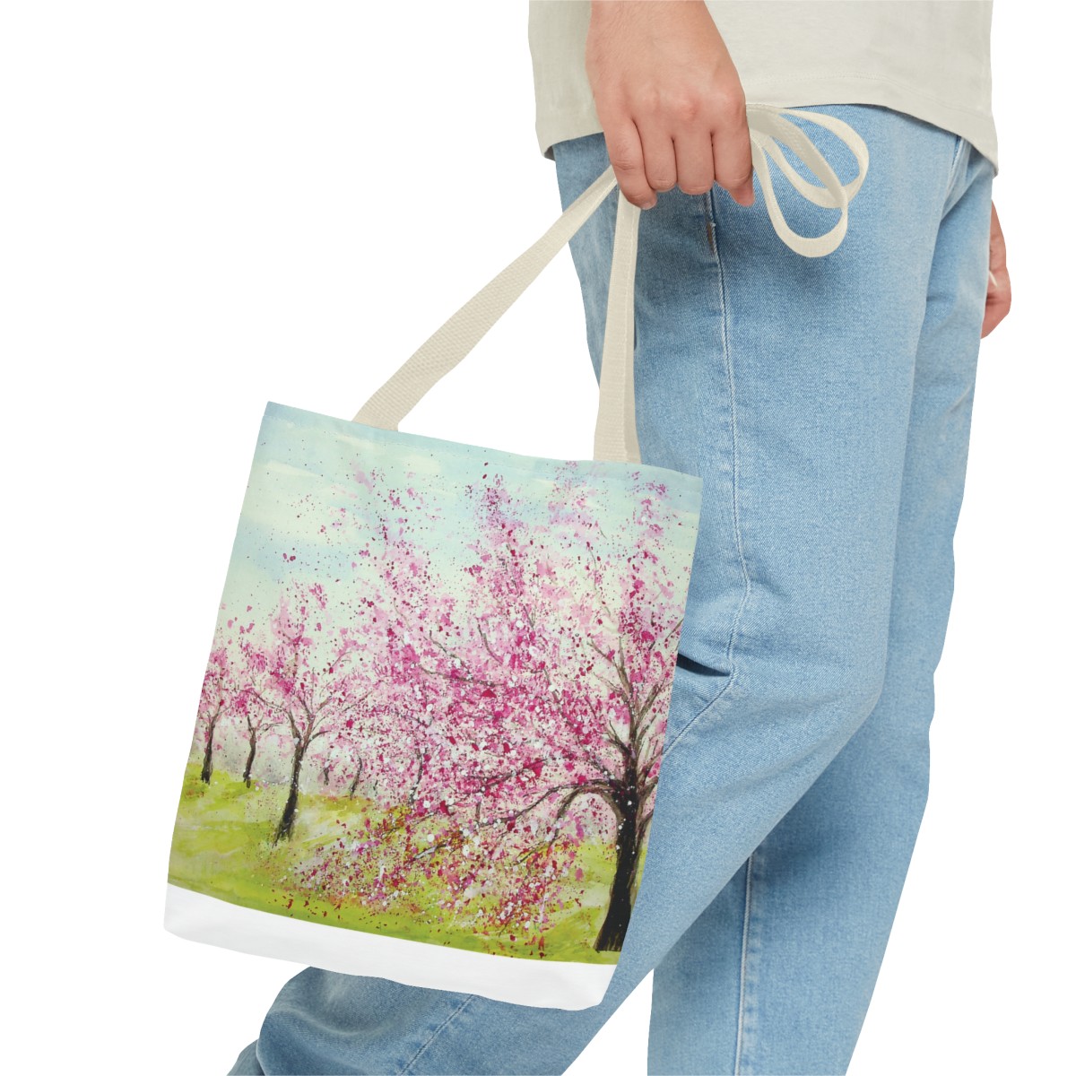 Cherry Blossom Orchard Tote - Image 39