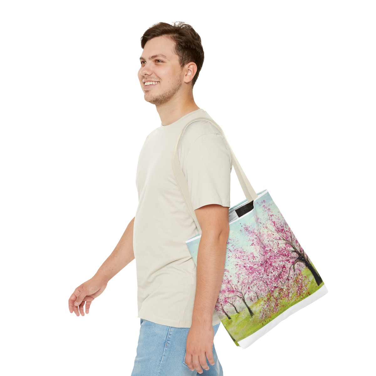 Cherry Blossom Orchard Tote - Image 43